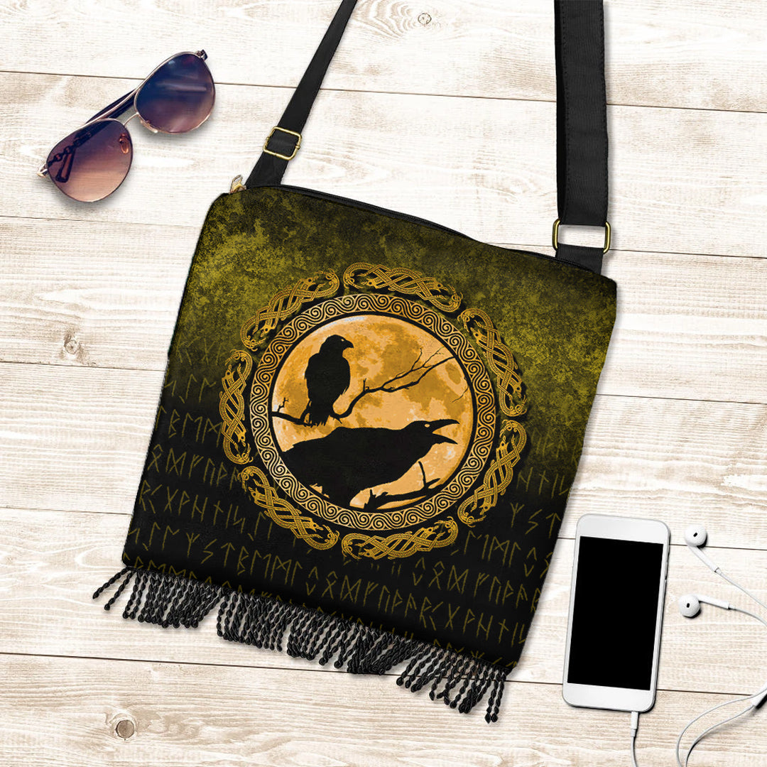 viking-crossbody-boho-handbag-vikings-huginn-muninn-odin-ravens-gold-version-crossbody-boho-handbag