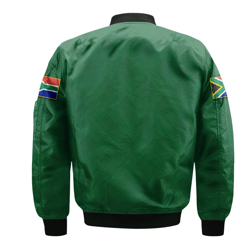 South Africa National Cricket Team Bomber Jacket Proteas Sport Green Style LT9 - Wonder Print Shop