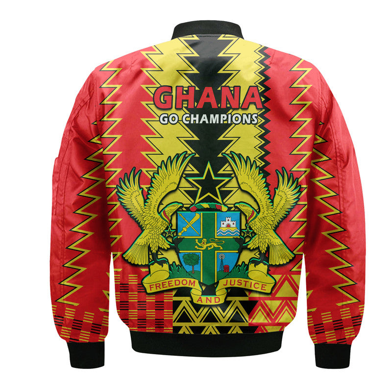 Ghana Football Sport Style Bomber Jacket LT9 - Wonder Print Shop