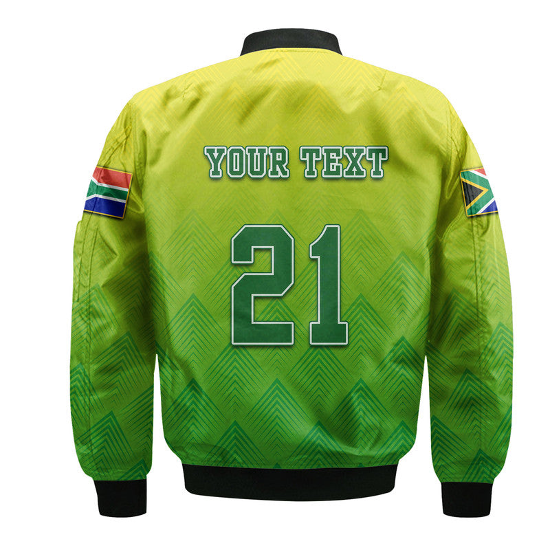 (Custom Personalised) South Africa National Cricket Team Bomber Jacket Proteas Sports Yellow Style LT9 - Wonder Print Shop