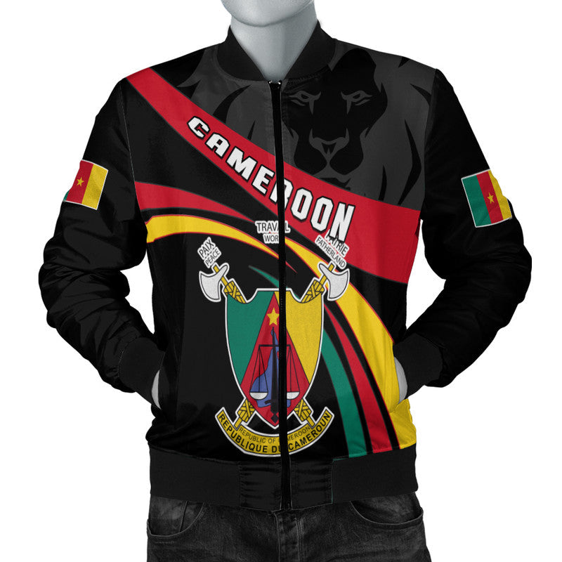 (Custom Personalised) Happy Cameroon Independence Day Bomber Jacket - Wonder Print Shop