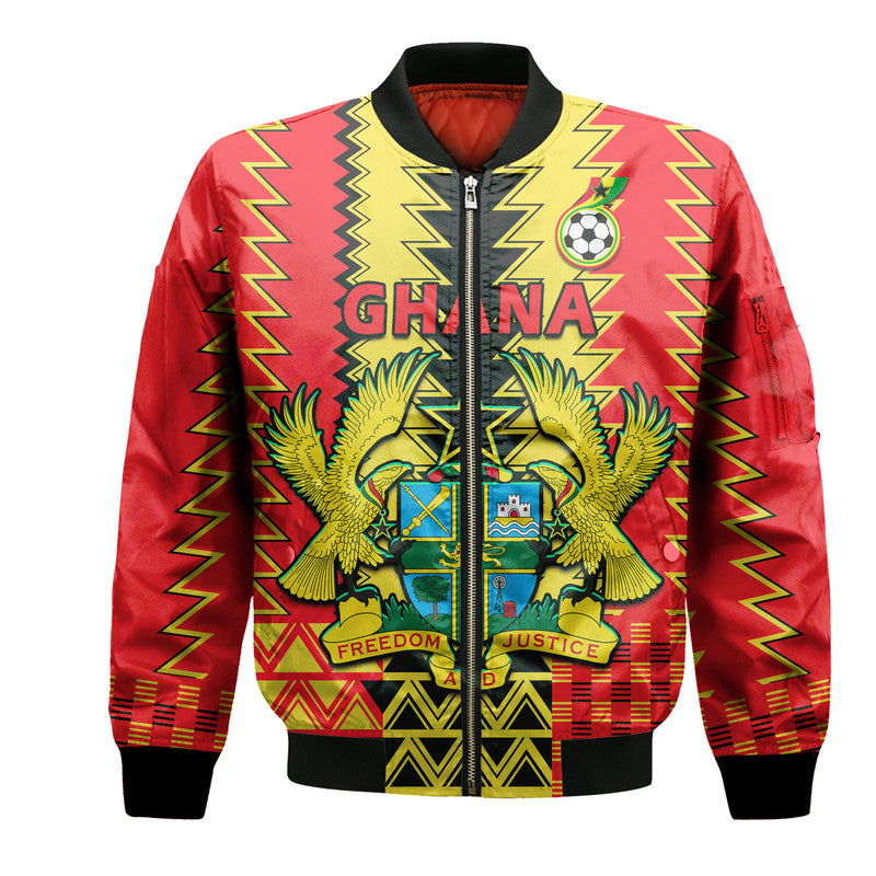 Ghana Football Sport Style Bomber Jacket LT9 - Wonder Print Shop