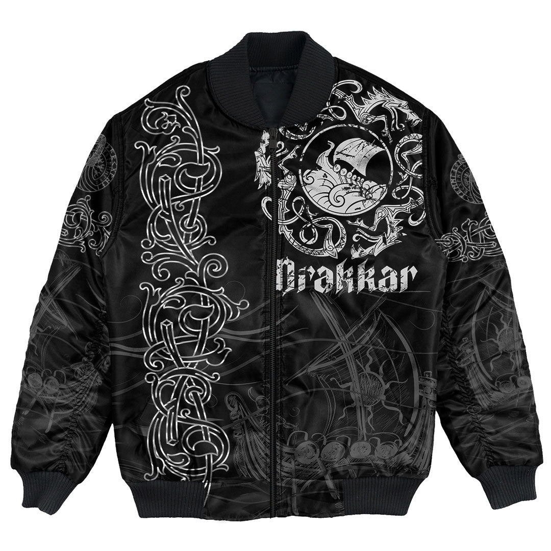 Viking Clothing Viking Drakkar Warship Bomber Jackets RLT12 - Wonder Print Shop