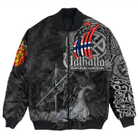 Viking Clothing Viking Norway Drakkar Bomber Jacket RLT12 - Wonder Print Shop