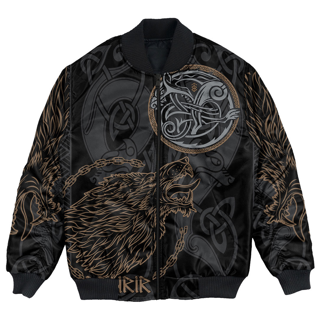 Viking Clothing Viking Fenrir Norse Wolf Bomber Jackets RLT12 - Wonder Print Shop