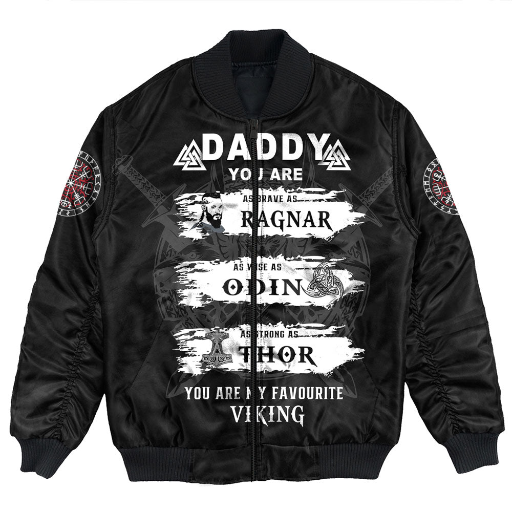 Viking Clothing Viking Daddy Bomber Jacket RLT12 - Wonder Print Shop
