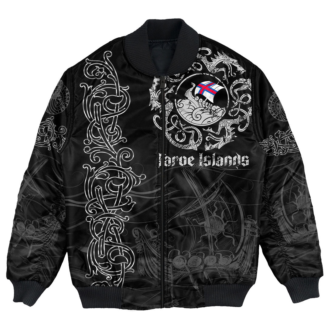 Viking Clothing Viking Drakkar Faroe Islands Warship Bomber Jackets RLT12 - Wonder Print Shop