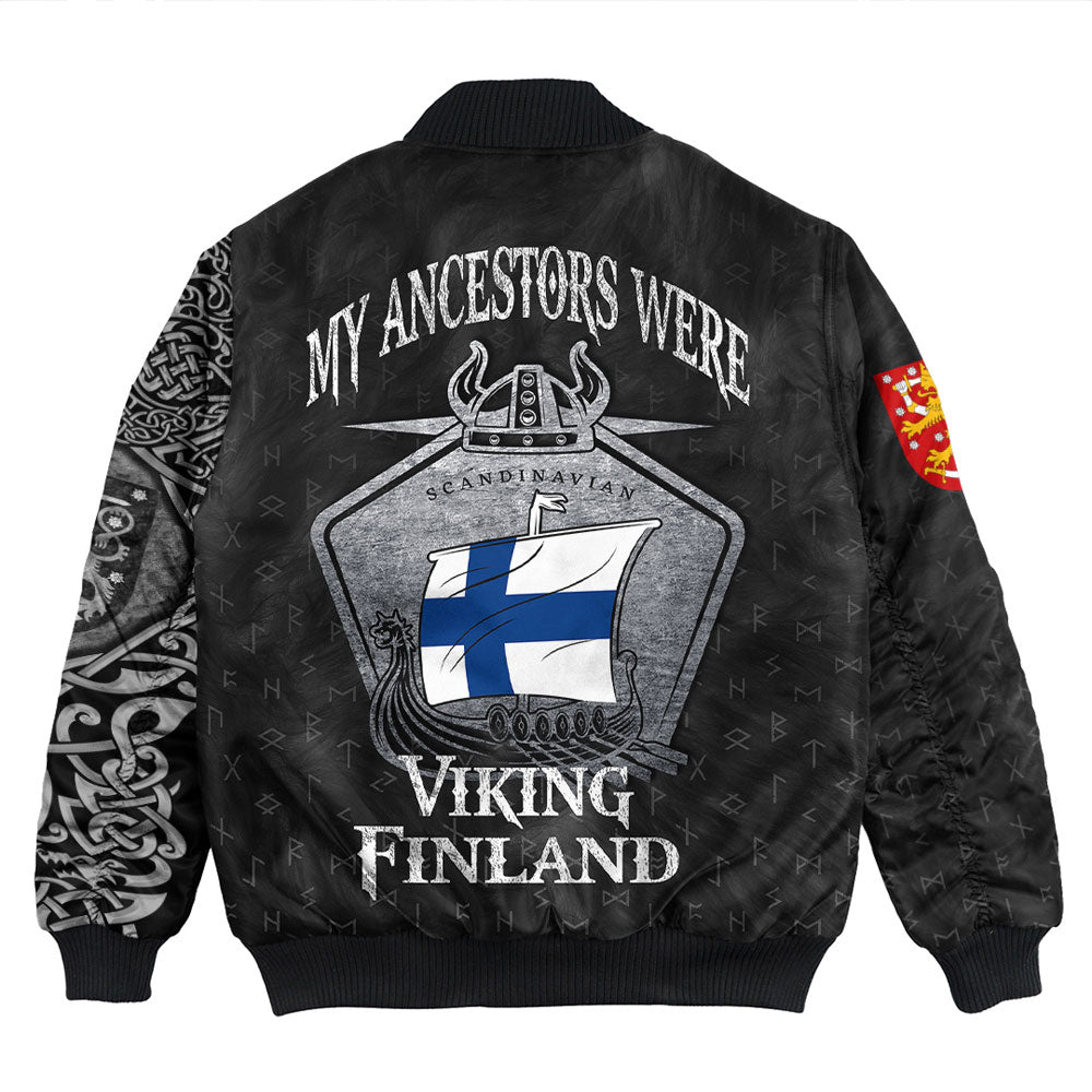 Viking Clothing Viking Finland Drakkar Bomber Jacket RLT12 - Wonder Print Shop