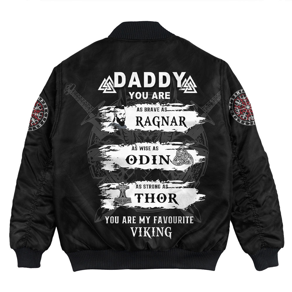 Viking Clothing Viking Daddy Bomber Jacket RLT12 - Wonder Print Shop