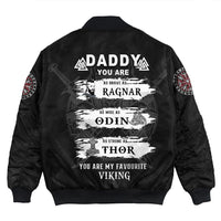 Viking Clothing Viking Daddy Bomber Jacket RLT12 - Wonder Print Shop