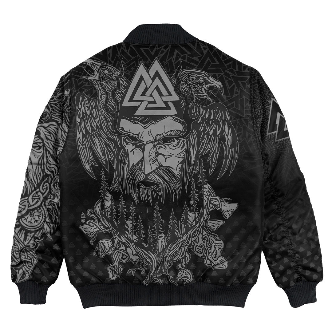 Viking Clothing Viking Odin Raven Tattoo Style Special Version Bomber Jackets RLT12 - Wonder Print Shop