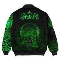 Viking Clothing Fenrir Norse 3D Green Bomber Jacket RLT12 - Wonder Print Shop