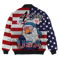 American Flag Eagle Style Bomber Jacket RLT12 - Wonder Print Shop
