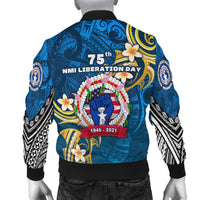 Northern Mariana Islands Women Bomber Jacket Independence Day LT16 - Wonder Print Shop