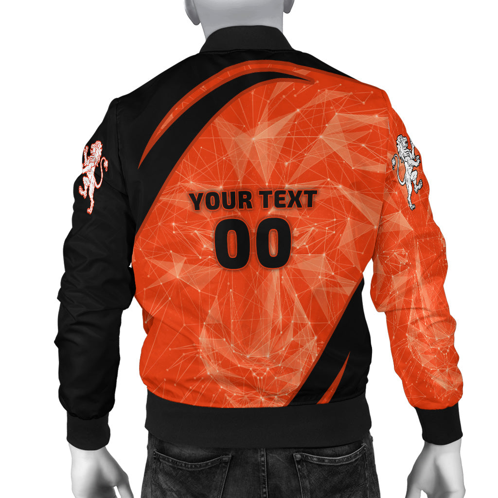 (Custom Personalised) The Netherlands Football 2021 Men's Bomber Jacket Sport Style LT16 - Wonder Print Shop