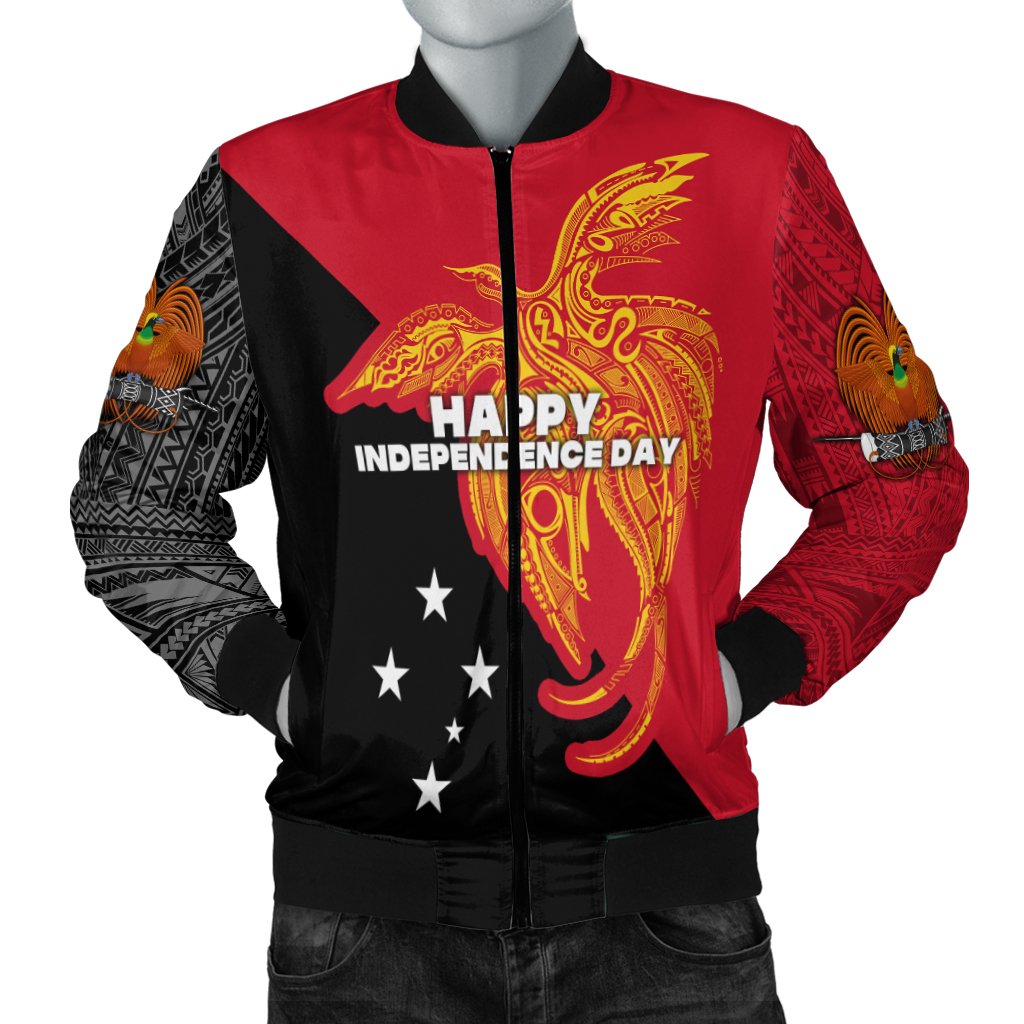 Papua New Guinea Women Bomber Jacket Independence Day Flag Style LT16 - Wonder Print Shop