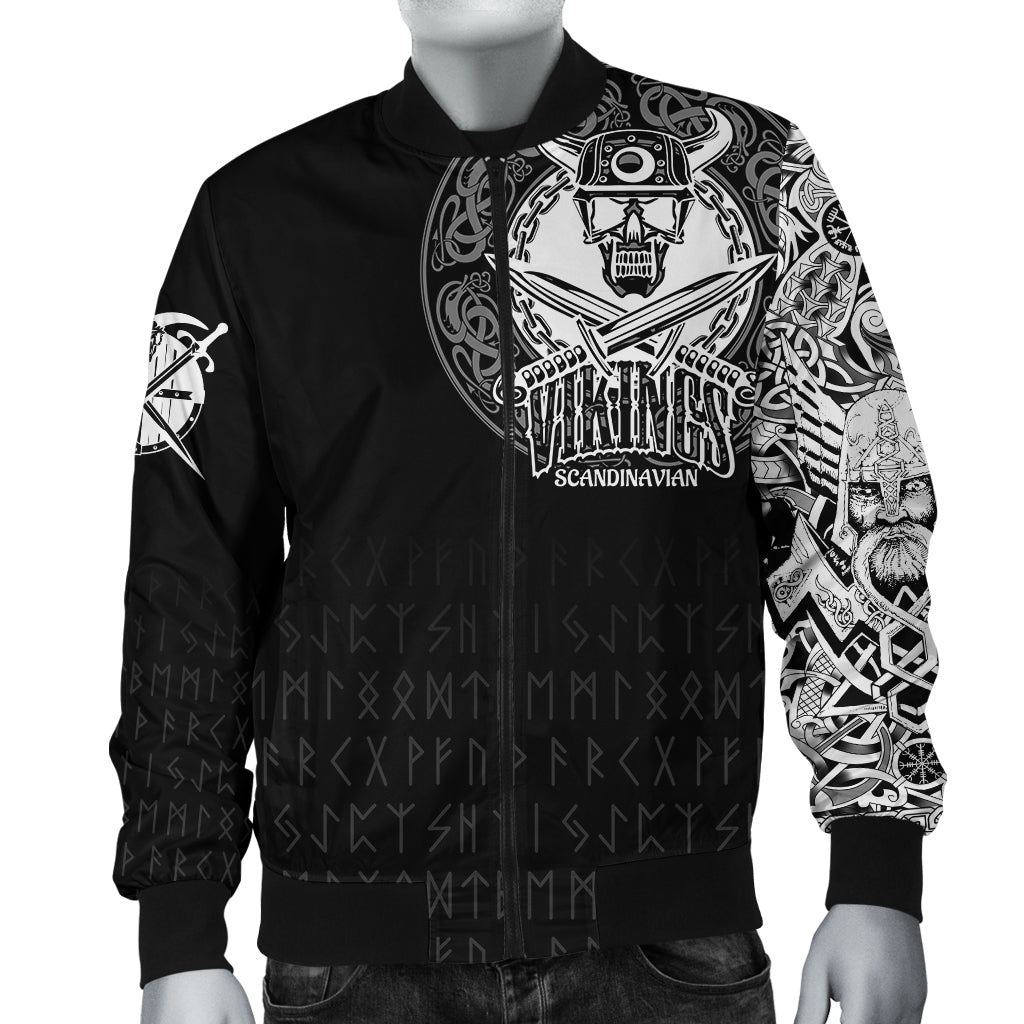 Viking Bomber Jacket The Viking World Tour RLT12 - Wonder Print Shop
