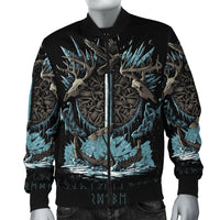 Viking Bomber Jacket Isaz Rune RLT12 - Wonder Print Shop