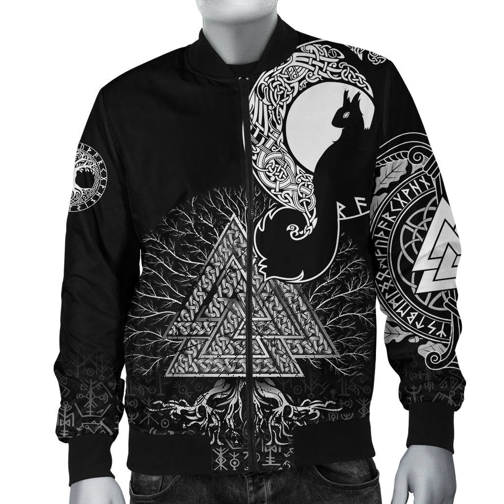 Viking Bomber Jacket Ratatoskr RLT12 - Wonder Print Shop