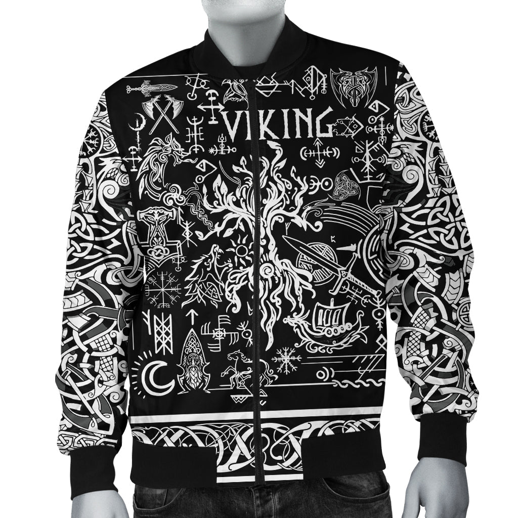 Viking Bomber Jacket Symbol RLT12 - Wonder Print Shop