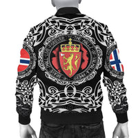 Viking Bomber Jacket Norway Viking Pattern RLT12 - Wonder Print Shop