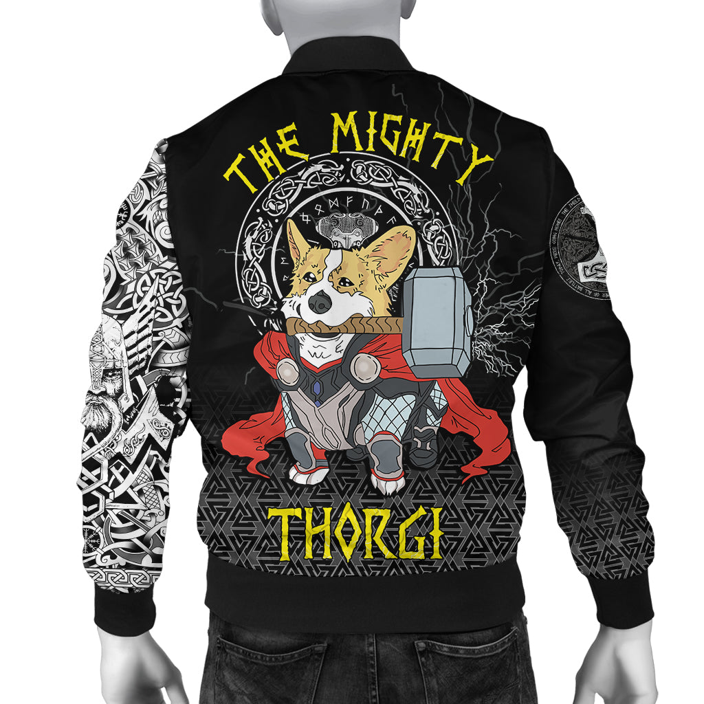 Viking Bomber Jacket The Mighty Thorgi RLT12 - Wonder Print Shop
