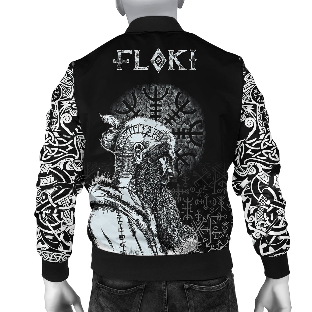 Viking Bomber Jacket Floki RLT12 - Wonder Print Shop