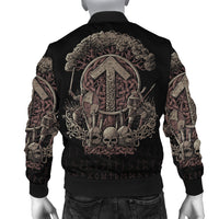 Viking Bomber Jacket Teiwaz Rune RLT12 - Wonder Print Shop