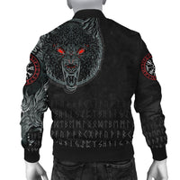 Viking Bomber Jacket Fenrir Wolf RLT12 - Wonder Print Shop