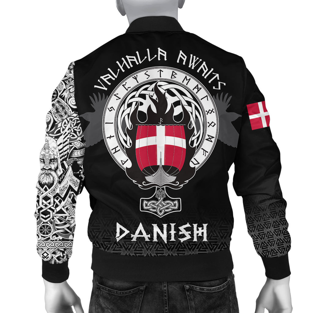 Viking Bomber Jacket Danish Drakkar RLT12 - Wonder Print Shop