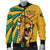 Jamaica Athletics Bomber Jacket Jamaican Flag Mix Lion Sporty Style - Wonder Print Shop