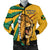 Jamaica Athletics Bomber Jacket Jamaican Flag Mix Lion Sporty Style - Wonder Print Shop