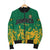 Jamaica Athletics Bomber Jacket Jamaican Flag With African Pattern Sporty Style - Wonder Print Shop
