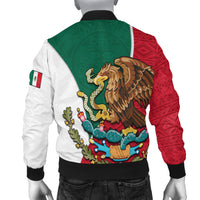 Mexico Bomber Jacket Mexican Aztec Pattern - Wonder Print Shop