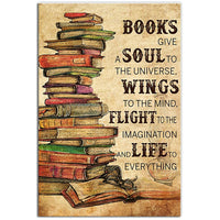 book-give-a-soul-to-the-universe-wings-to-the-mind-vertical-poster