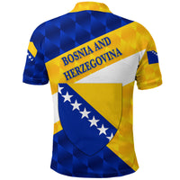 Bosnia and Herzegovina Polo Shirt Sporty Style LT8 - Wonder Print Shop