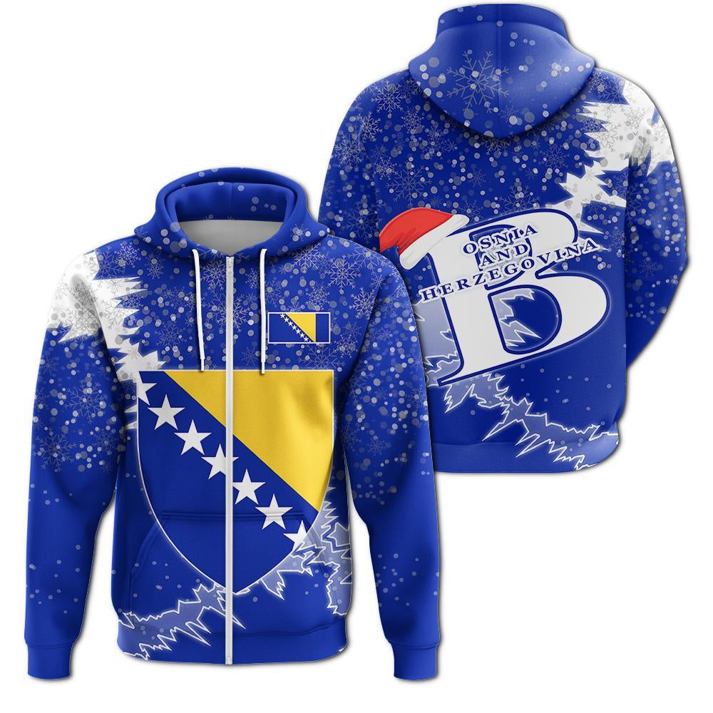 bosnia-and-herzegovina-christmas-coat-of-arms-zip-up-hoodie-x-style