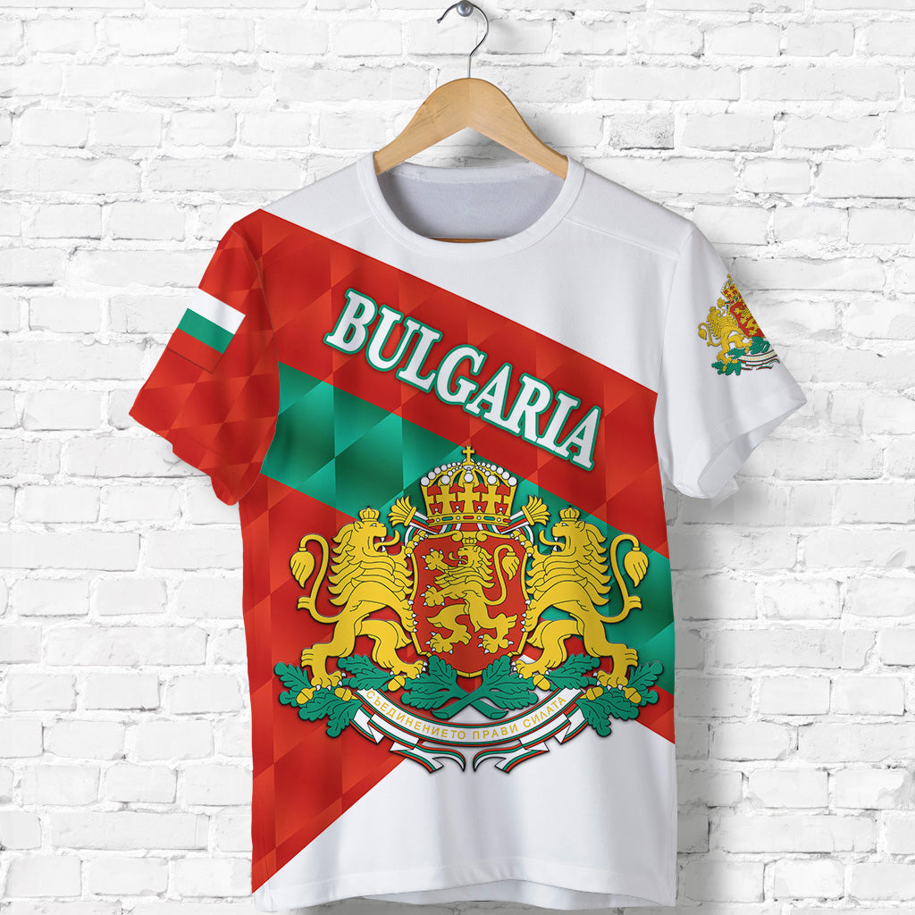 custom-personalised-bulgaria-t-shirt-sporty-style