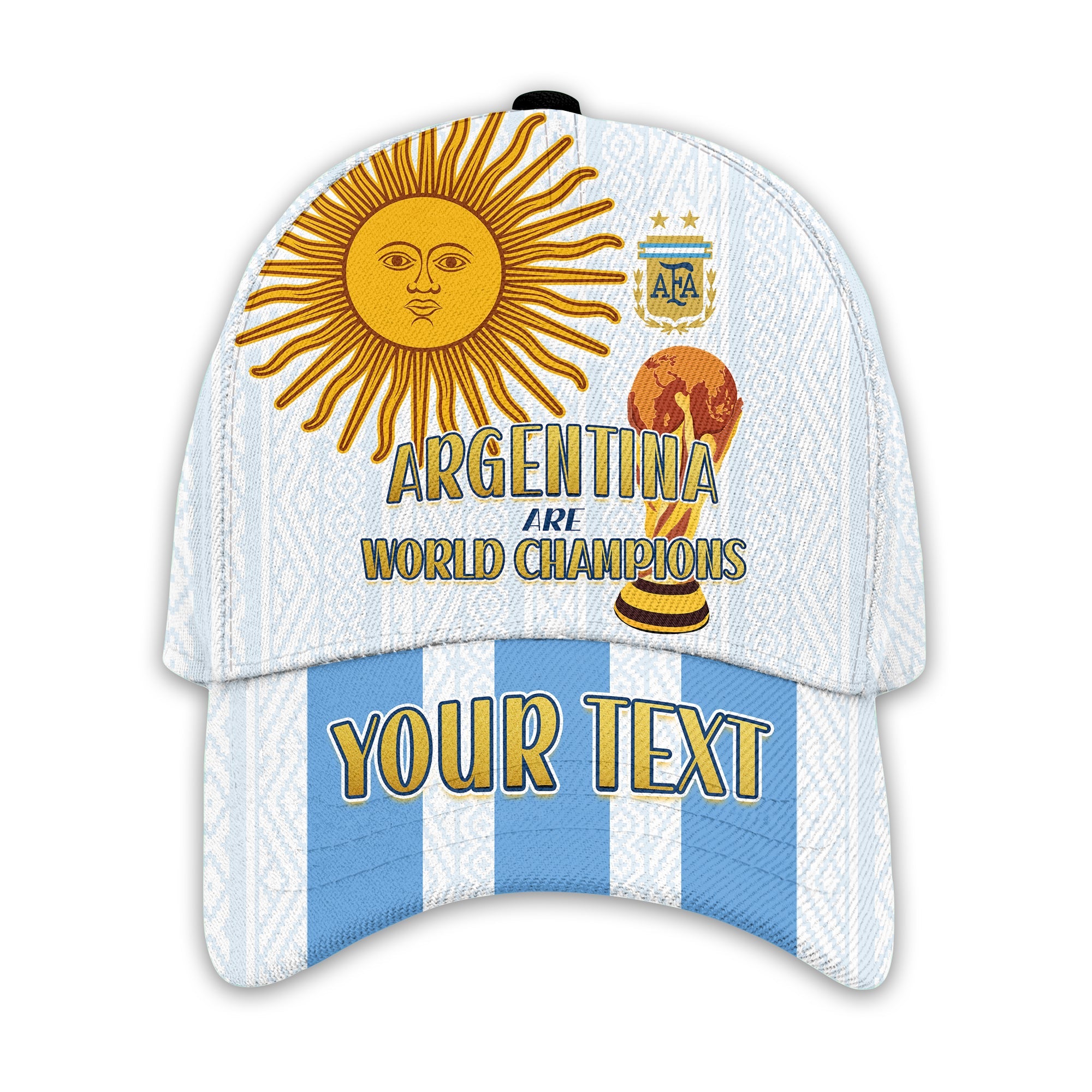 custom-text-and-number-argentina-football-classic-cap-world-champions-2022-dream-come-true