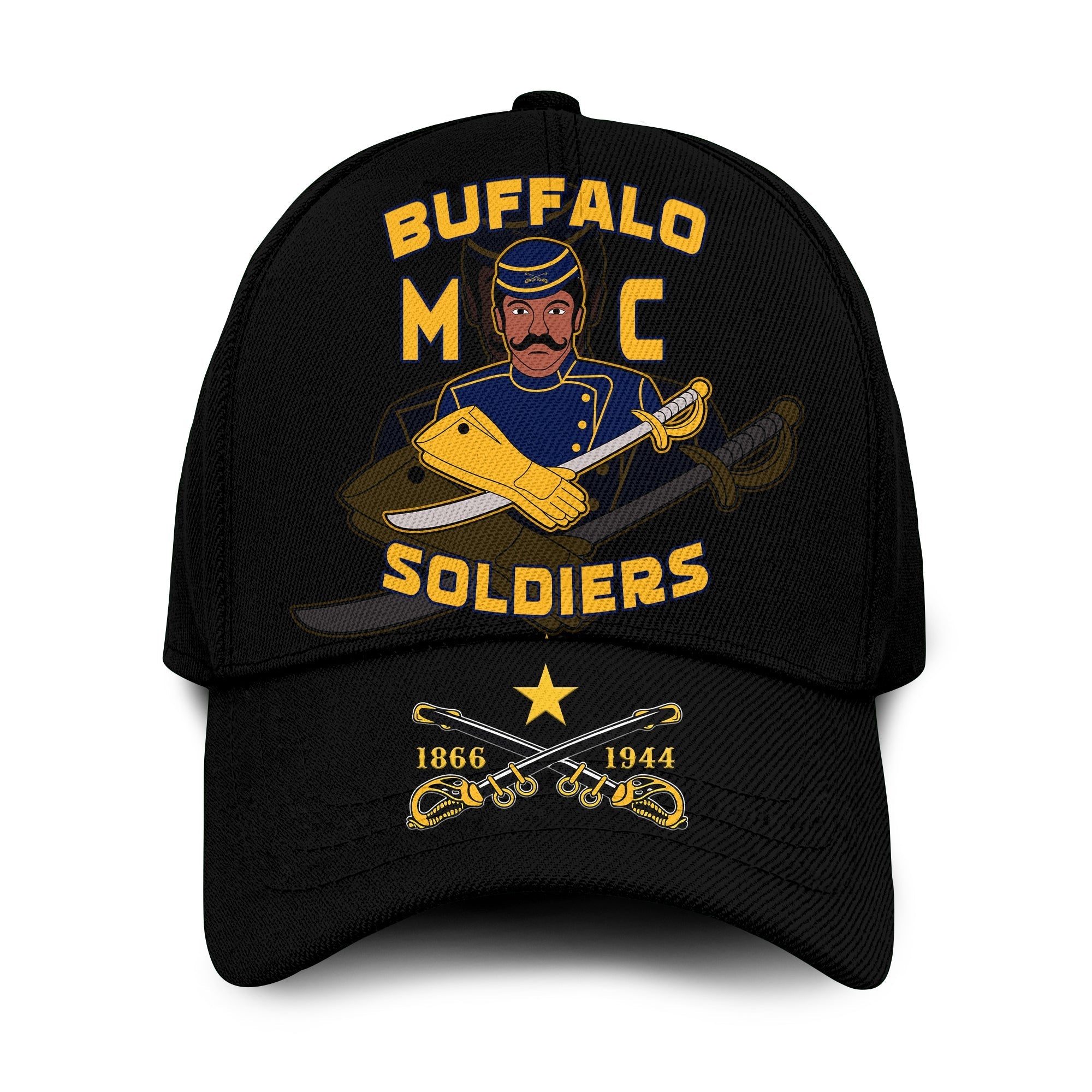 buffalo-soldiers-classic-cap-bsmc-club-adore-motorcycle-ver01