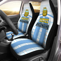 Argentina Football 2022 Car Seat Covers Vamos La Albiceleste Ver.02 - Wonder Print Shop
