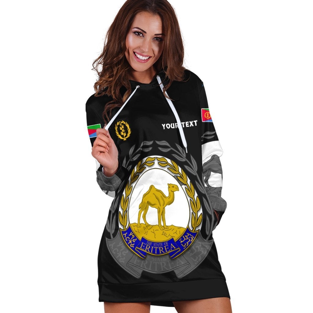 (Custom Personalised) Eritrea Hoodie Dress Coat Of Arms LT13 - Wonder Print Shop