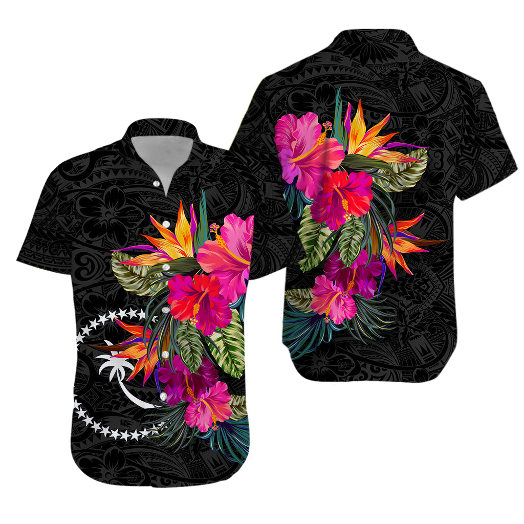 Chuuk Hibiscus Polynesian Tribal Matching Hawaiian Shirt And Dress - LT12 - Wonder Print Shop