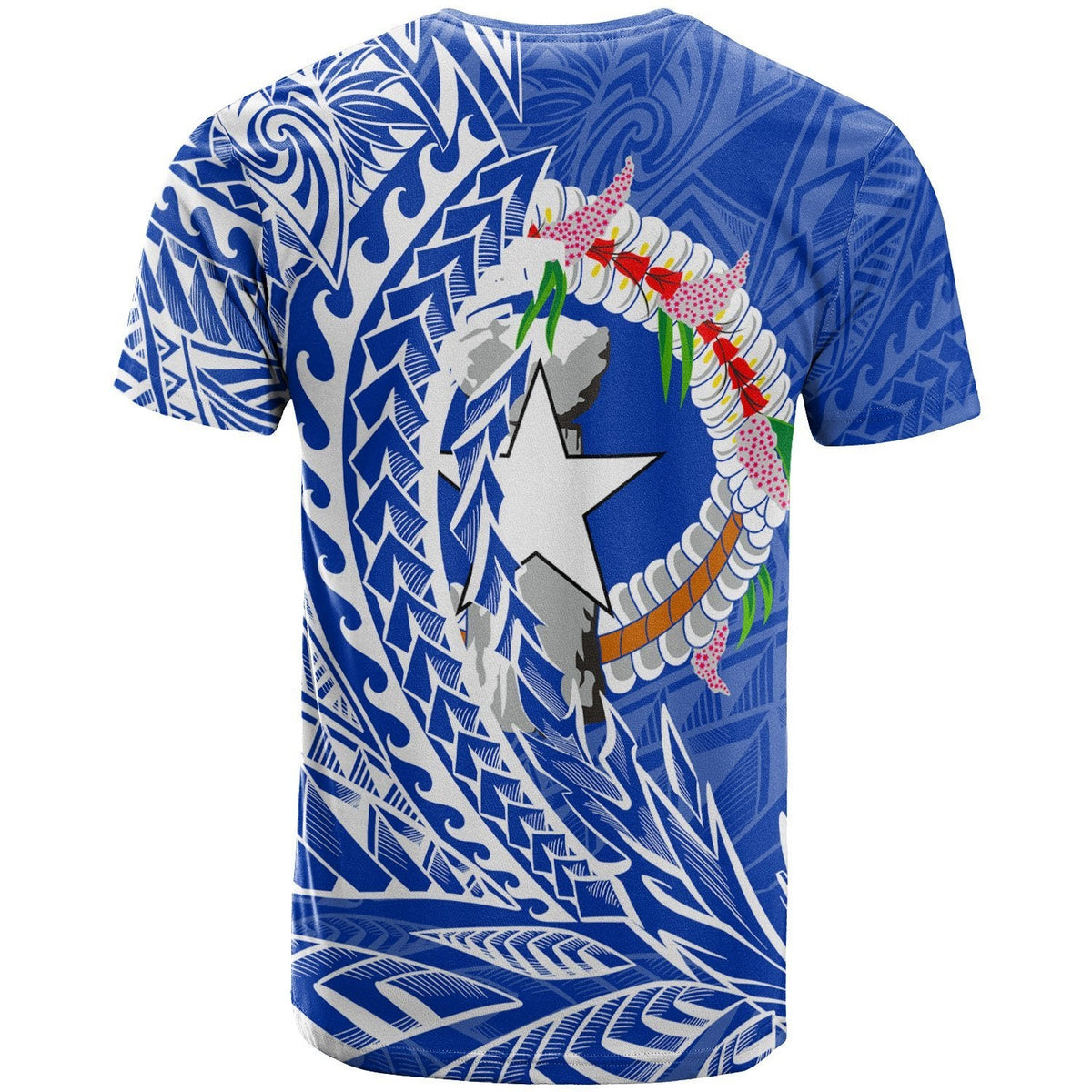 Northern Mariana Islands T Shirt Saipan Wings Style - Wonder Print Shop