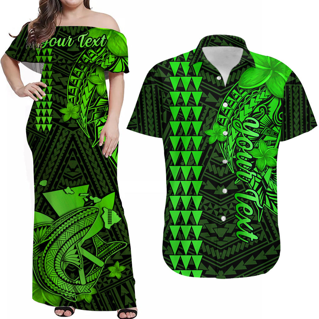 Personalised Hawaii Matching Hawaiian Shirt And Dress Kakau Kanaka Maoli Combine Polynesian Shark Ver.02 - Wonder Print Shop