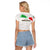 Iran Football Raglan Cropped T Shirt Team Melli World Cup 2022 - Wonder Print Shop
