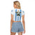 (Custom Text And Number) Argentina Football Raglan Cropped T Shirt World Cup La Albiceleste 3rd Champions Proud - Wonder Print Shop
