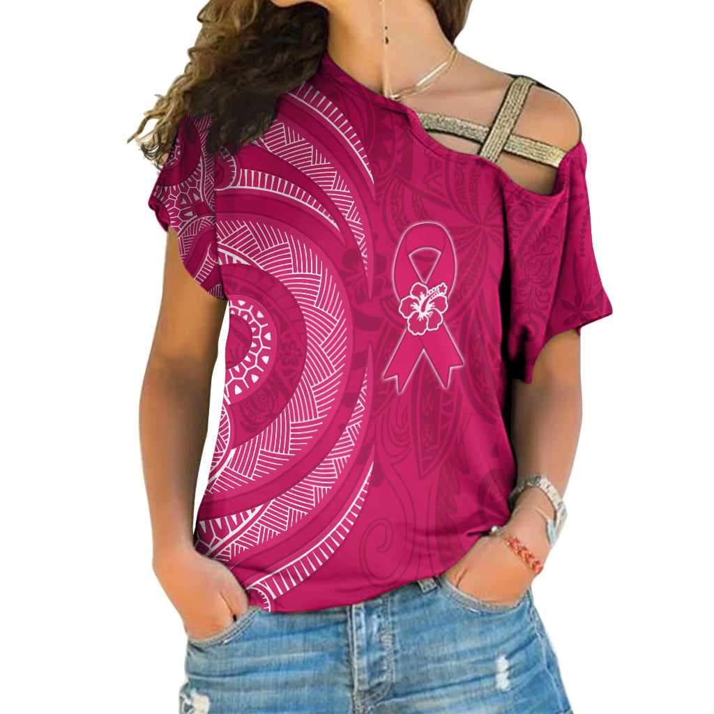breast-cancer-awareness-cross-shoulder-shirt-hibiscus-polynesian-no-one-fights-alone