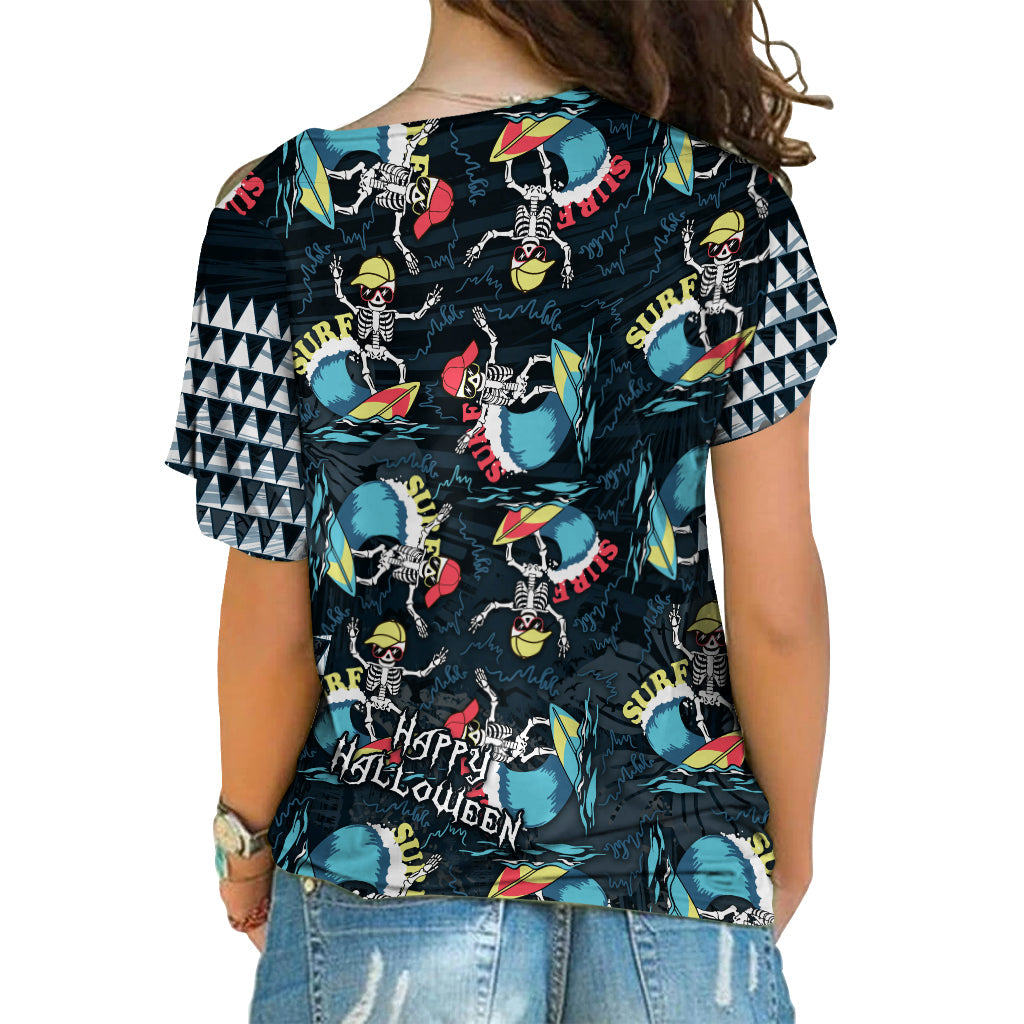 hawaii-skeleton-surf-cross-shoulder-shirt-halloween-hawaiian-tribal-lt13