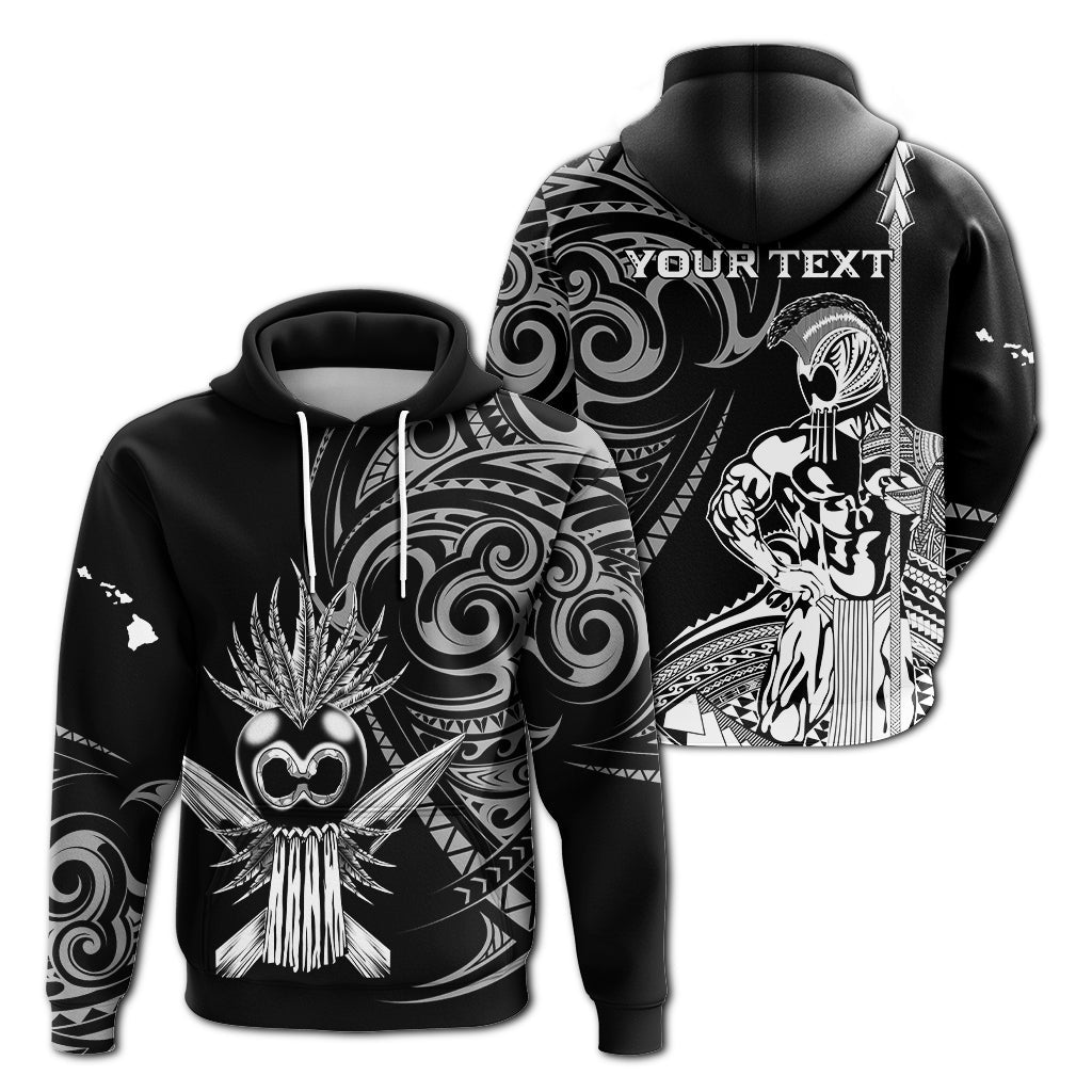 Custom Hawaii Ikaika Warrior Hoodie LT2 - Wonder Print Shop